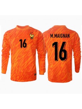 Francuska Mike Maignan #16 Golmanski Gostujuci Dres EP 2024 Dugim Rukavima Francuska Mike Maignan #16 Golmanski Gostujuci Dres EP 2024 Dugim Rukavima